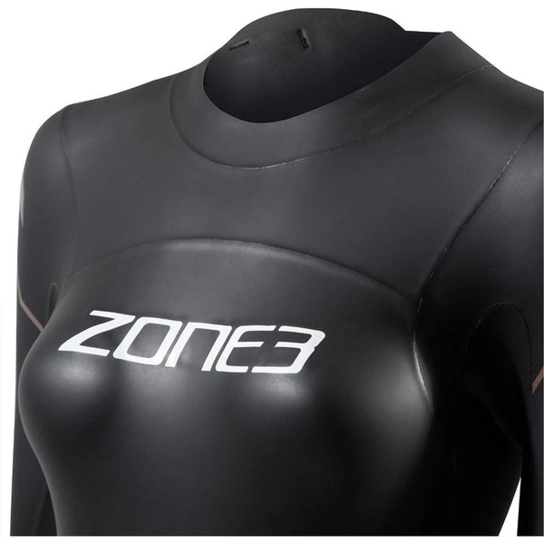 2024 ZONE3 Womens Thermal Agile Wetsuit WS22WTAG101 - Black / Gold